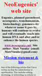 Mobile Screenshot of neoeugenics.net